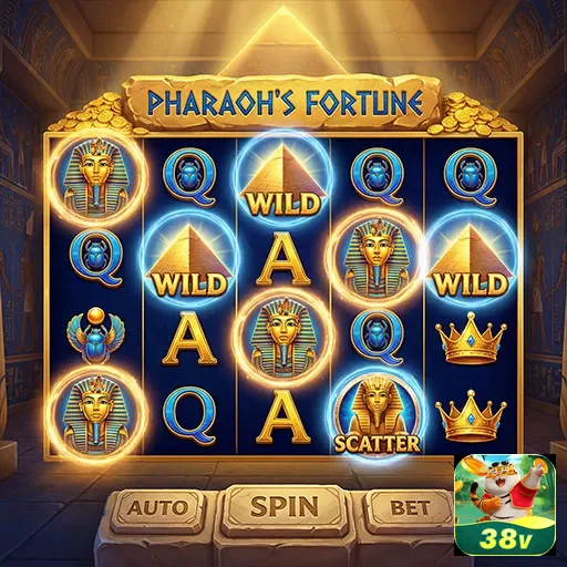 Ilustração de Experimente os Slots do 38v com Recompensas VIP Incríveis
