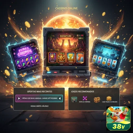 Ilustração de Descubra a plataforma de jogos 38v com segurança e VIP